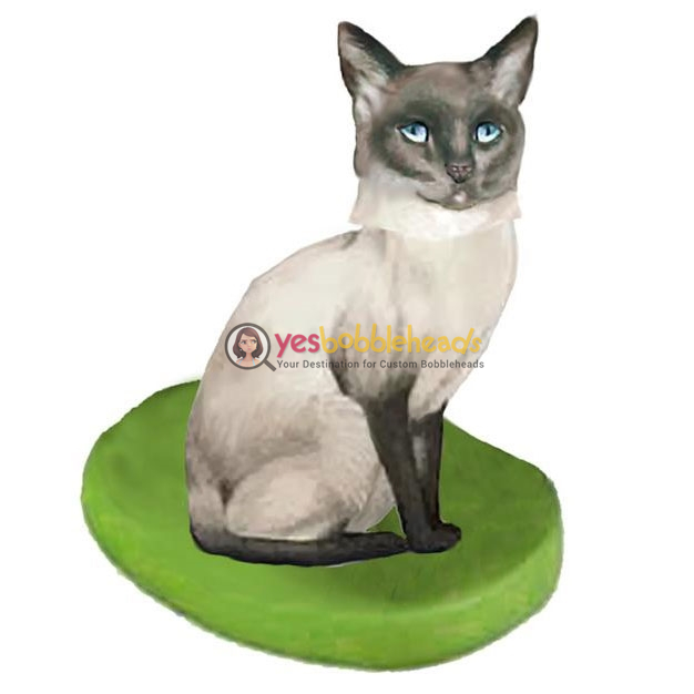 Picture of Custom Bobblehead Doll: Pet Cat Siamese Cat
