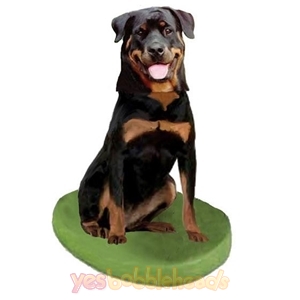 Picture of Custom Bobblehead Doll: Pet Dog Rottweiler