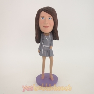 Picture of Custom Bobblehead Doll: Fashionable Woman