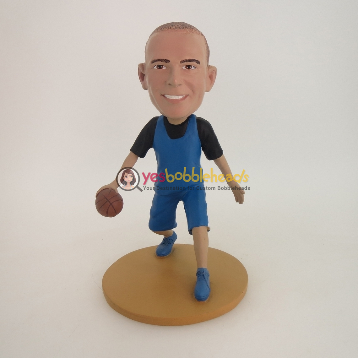 Picture of Custom Bobblehead Doll: Handsome Basketball Player