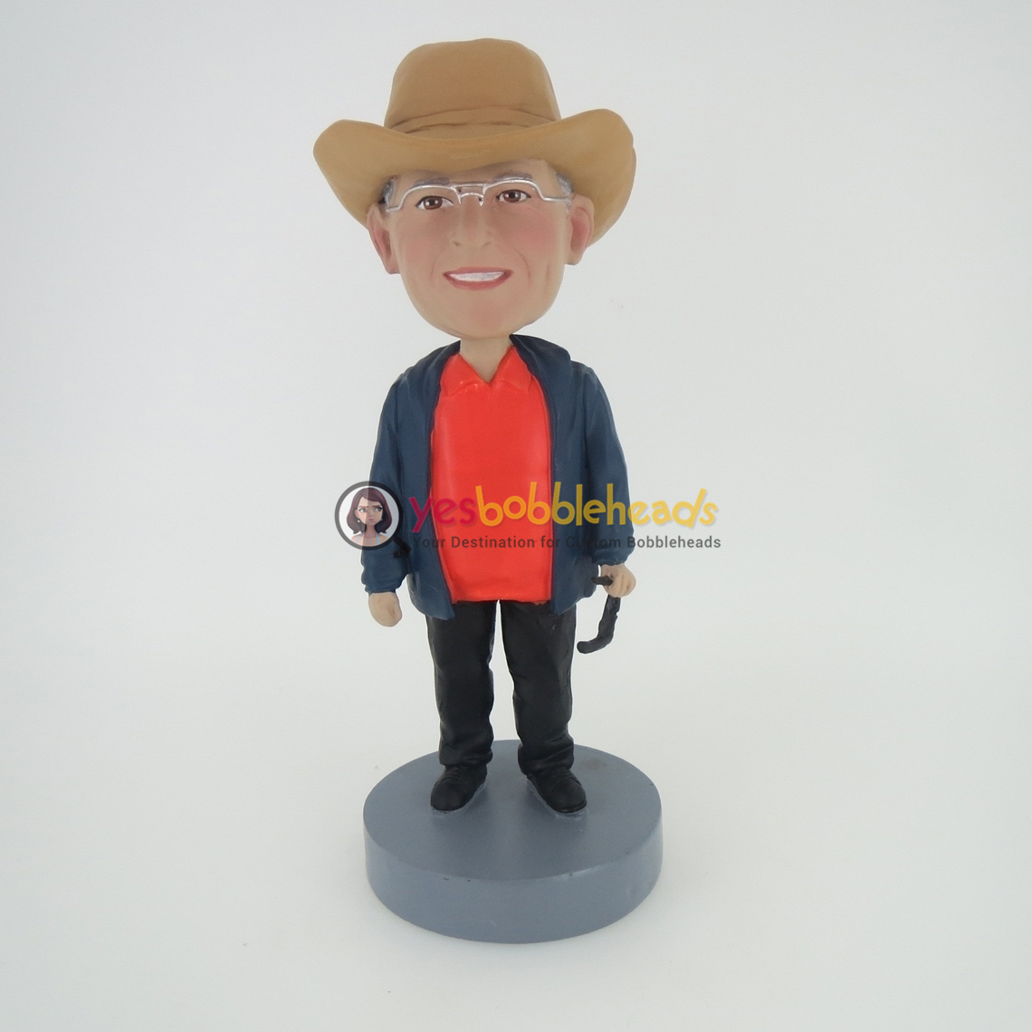 Picture of Custom Bobblehead Doll: Casual Cowboy