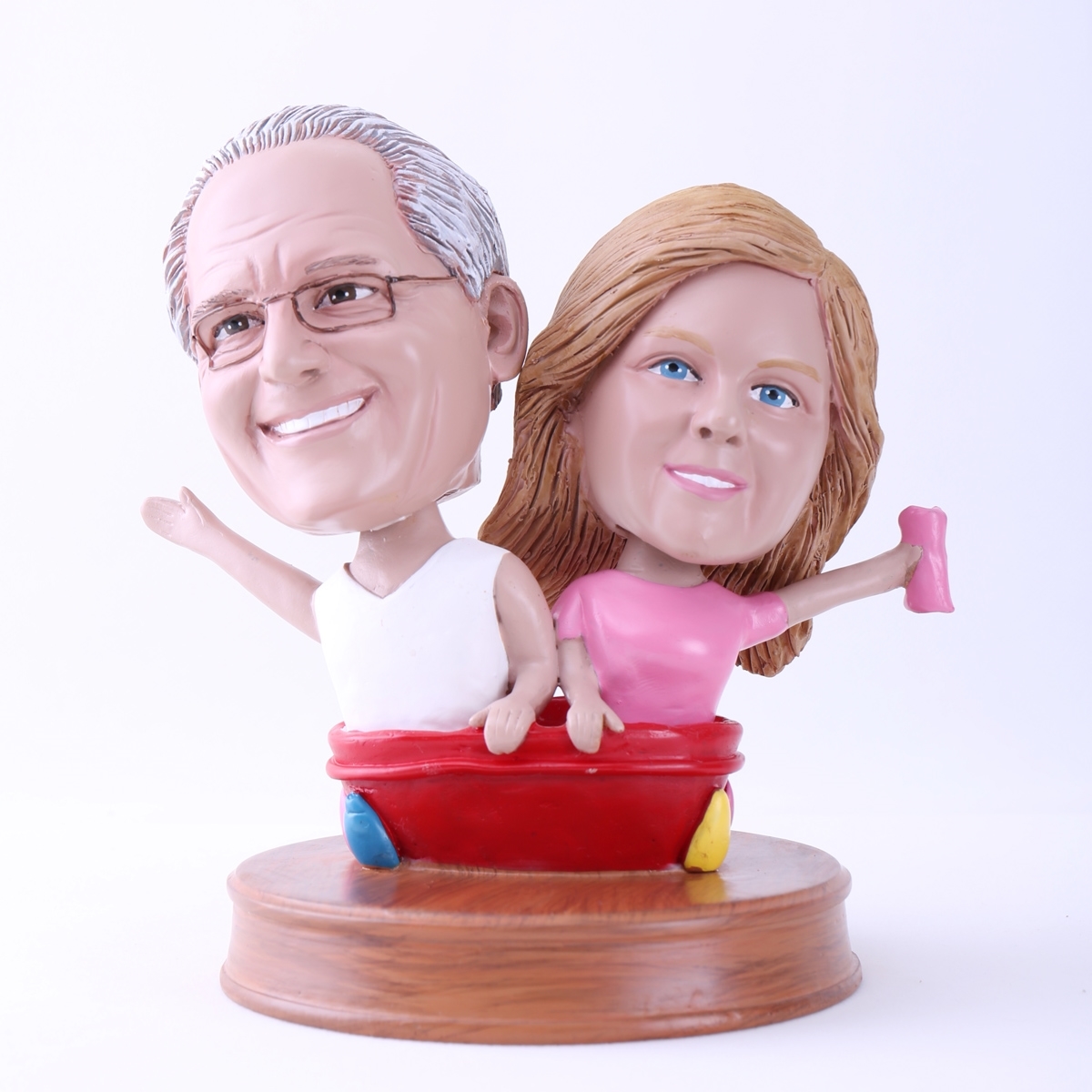 Picture of Custom Bobblehead Doll: Husband and Wife Bathing