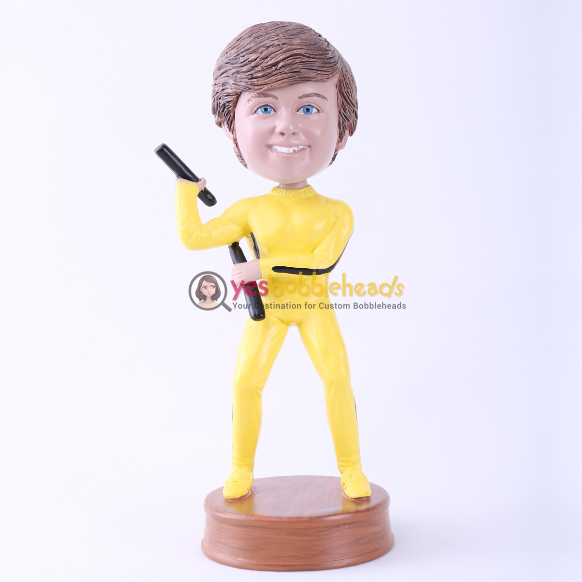 Picture of Custom Bobblehead Doll: Bruce Lee Posture Kid