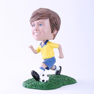 Child Playing Soccer Bobblehead | Kids Custom Bobblehead Dolls - Custom ...