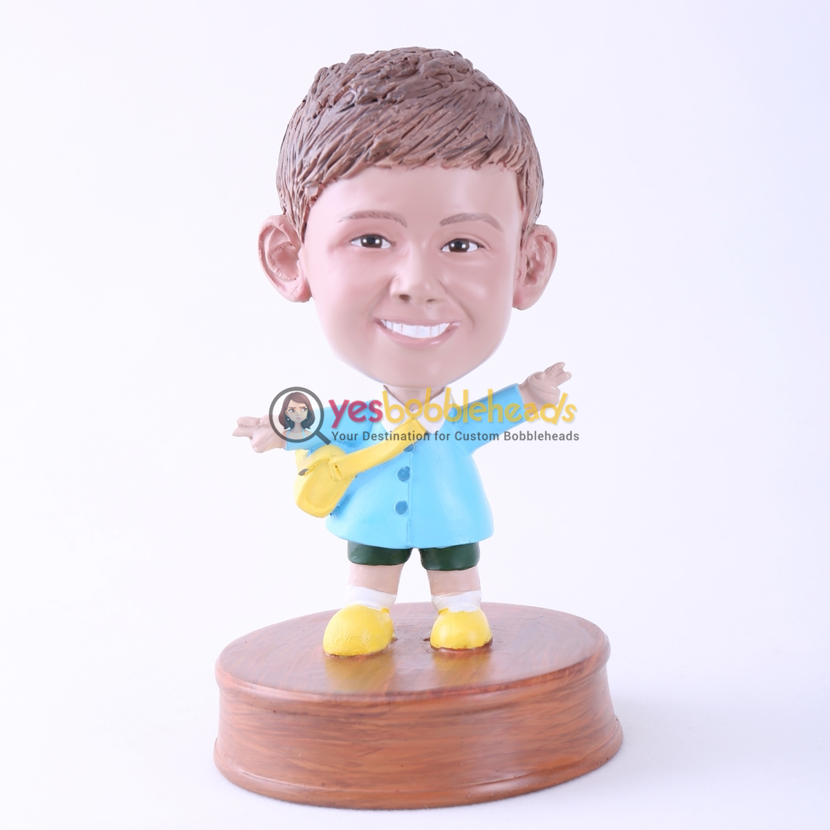 Picture of Custom Bobblehead Doll: Happy Little Boy