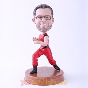 Picture of Custom Bobblehead Doll: Kungfu Action Man