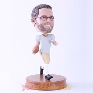 Picture of Custom Bobblehead Doll: Male Football Player