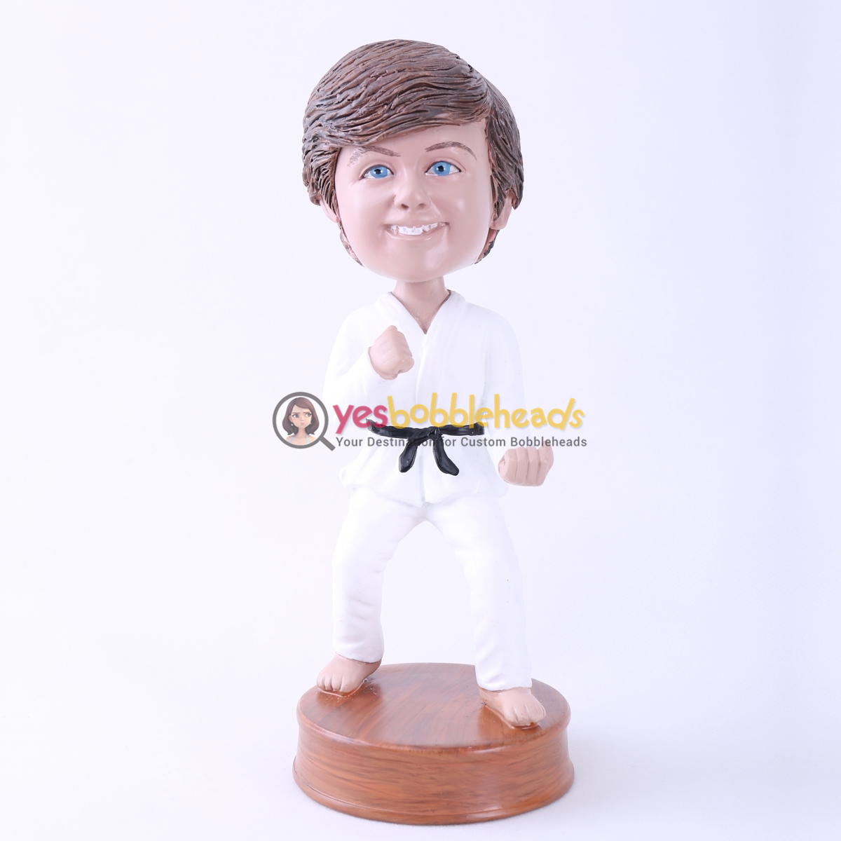 Picture of Custom Bobblehead Doll: Male Karate