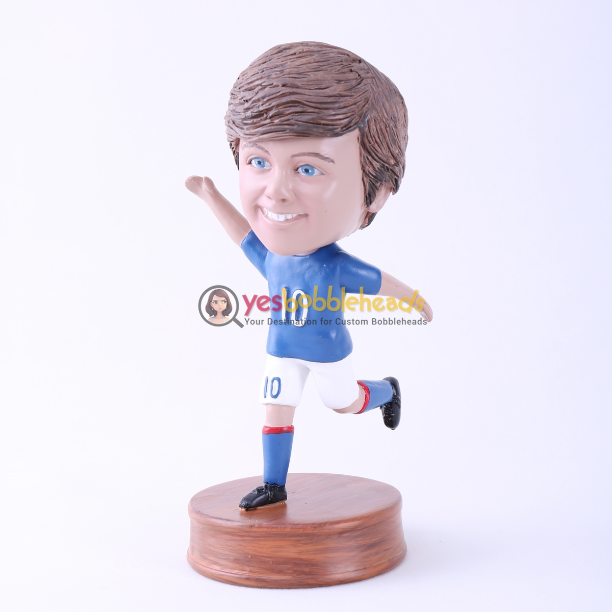 Picture of Custom Bobblehead Doll: Man in Kicking Posture
