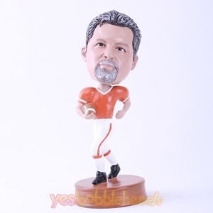 Picture of Custom Bobblehead Doll: Man Playing Football