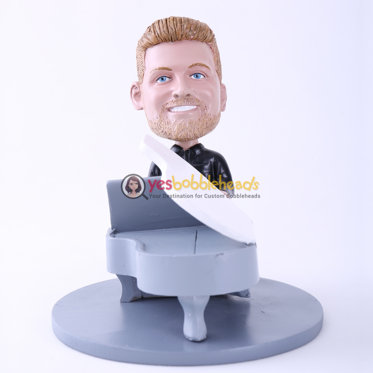 Picture of Custom Bobblehead Doll: Man Playing Piano