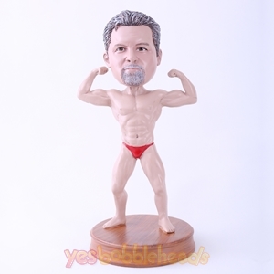 Picture of Custom Bobblehead Doll: Muscle Man Posture