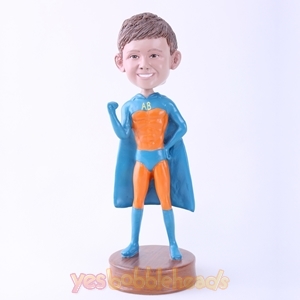 Picture of Custom Bobblehead Doll: Orange Skin Superboy