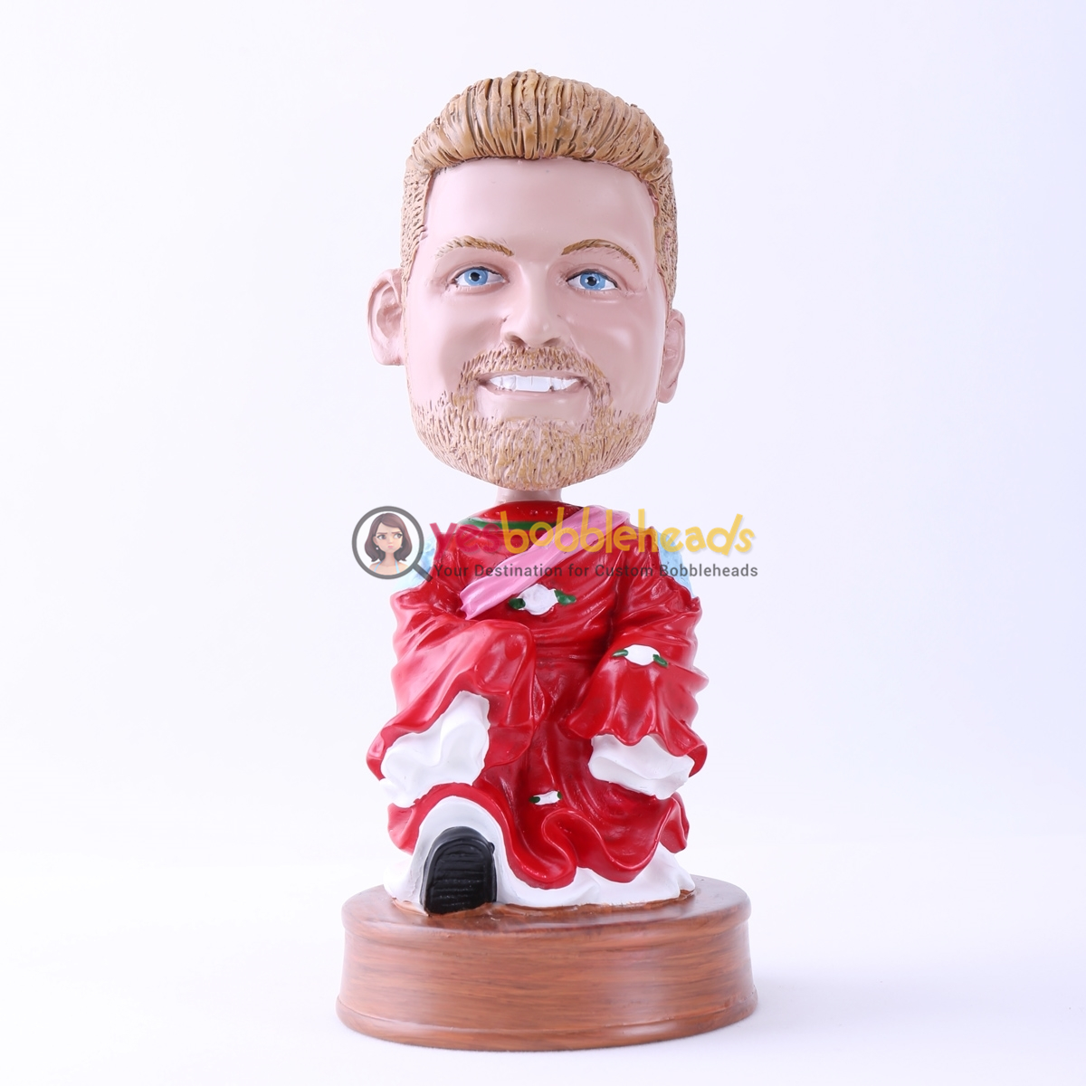 Picture of Custom Bobblehead Doll: Red Costume Man