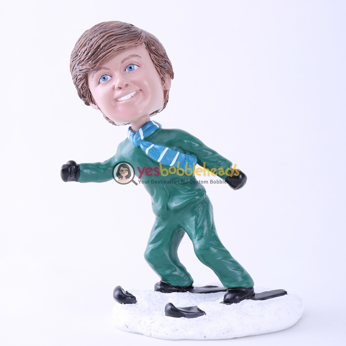 Picture of Custom Bobblehead Doll: Skiing Man