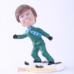 Picture of Custom Bobblehead Doll: Skiing Man