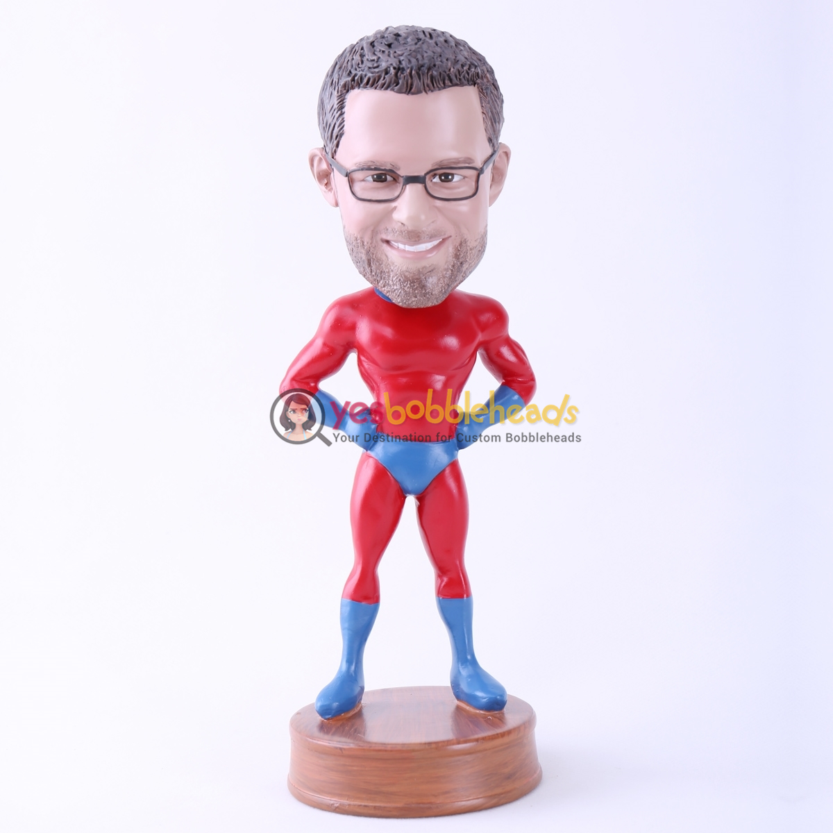 Picture of Custom Bobblehead Doll: Superman without Cloak