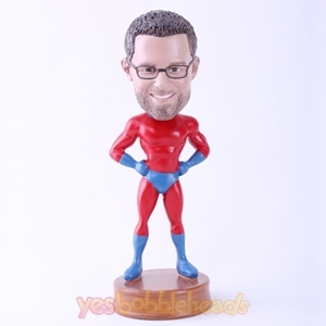 Picture of Custom Bobblehead Doll: Superman without Cloak