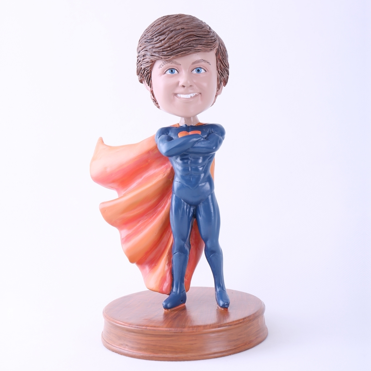Picture of Custom Bobblehead Doll: Superman Kid With Lots of Confidence
