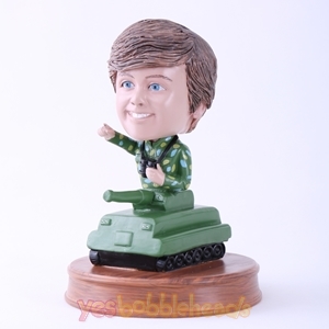 Picture of Custom Bobblehead Doll: Military Tank Man