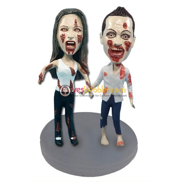 Picture of Custom Bobblehead Doll: Zombie Couple
