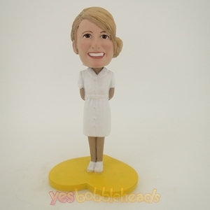 Picture of Custom Bobblehead Doll: Happy Nurse