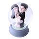 Picture of Custom Snow Globe: Happy Wedding Couple