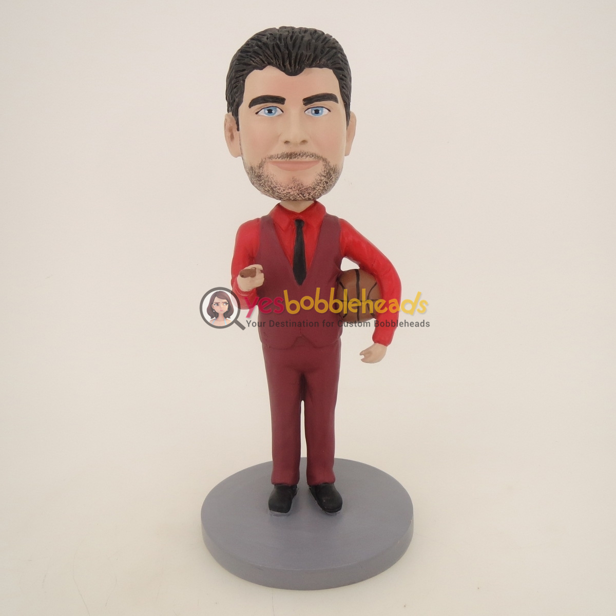 Picture of Custom Bobblehead Doll: Basketball Referee