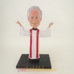 Picture of Custom Bobblehead Doll: Pastor in Praying