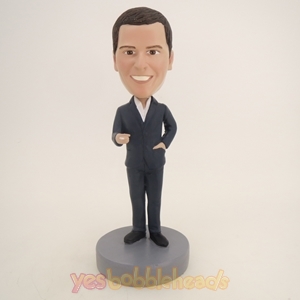 Picture of Custom Bobblehead Doll: Officer With One Hand in Pocket