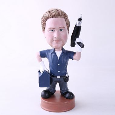 Custom Bobblehead Doll: Repairman - Custom Bobbleheads - Personalized ...