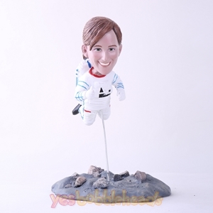 Picture of Custom Bobblehead Doll: Female Astronaut