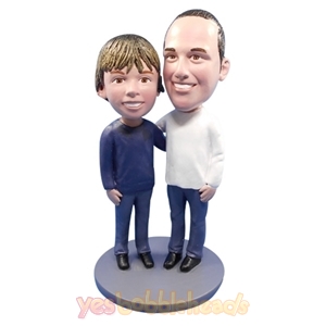 Picture of Custom Bobblehead Doll: Father & Son
