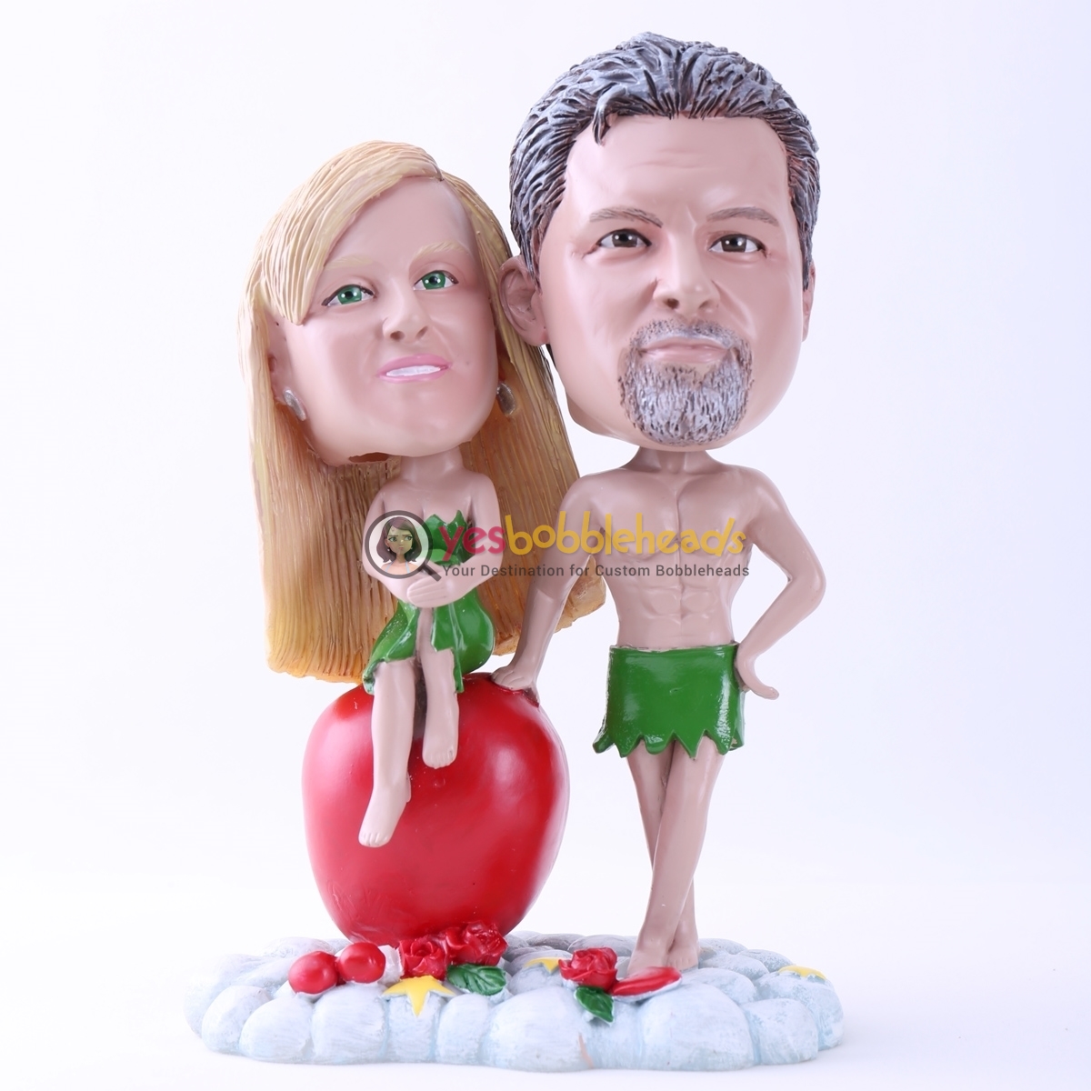 Picture of Custom Bobblehead Doll: Adam and Eve
