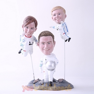 Picture of Custom Bobblehead Doll: Astronaut Family