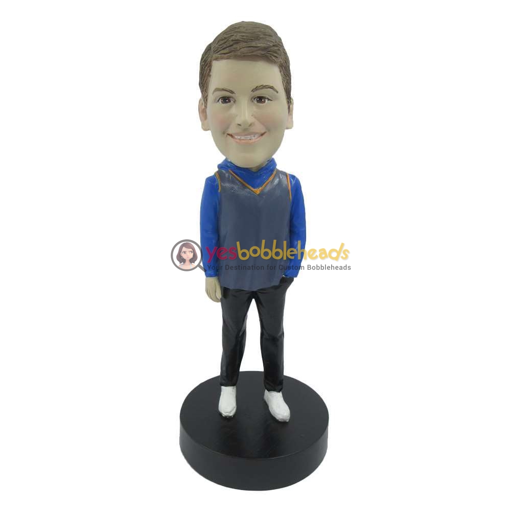 Picture of Custom Bobblehead Doll: Male Casual Dress