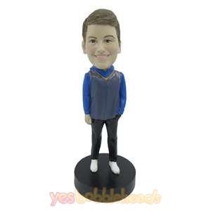 Picture of Custom Bobblehead Doll: Male Casual Dress
