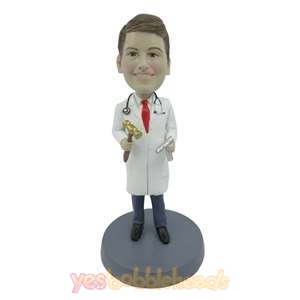 Picture of Custom Bobblehead Doll: Doctor Hammer in Hand