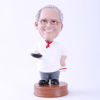 Picture of Custom Bobblehead Doll: A Happy Chef