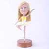 Picture of Custom Bobblehead Doll: Ballet Woman Standing on One Foot