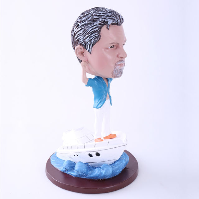 Picture of Custom Bobblehead Doll: Boating Man