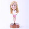 Picture of Custom Bobblehead Doll: Casual Woman