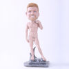 Picture of Custom Bobblehead Doll: Completely Naked Man (About 9" Tall)