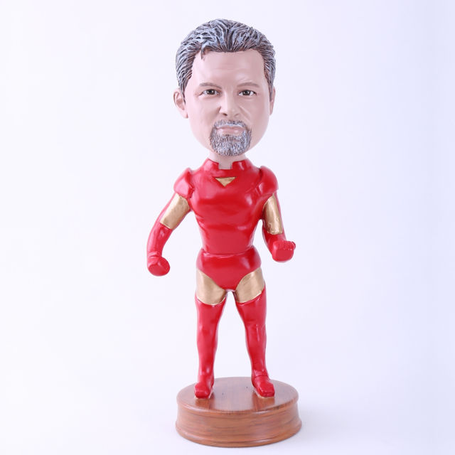 Picture of Custom Bobblehead Doll: Iron Man (About 9" Tall)