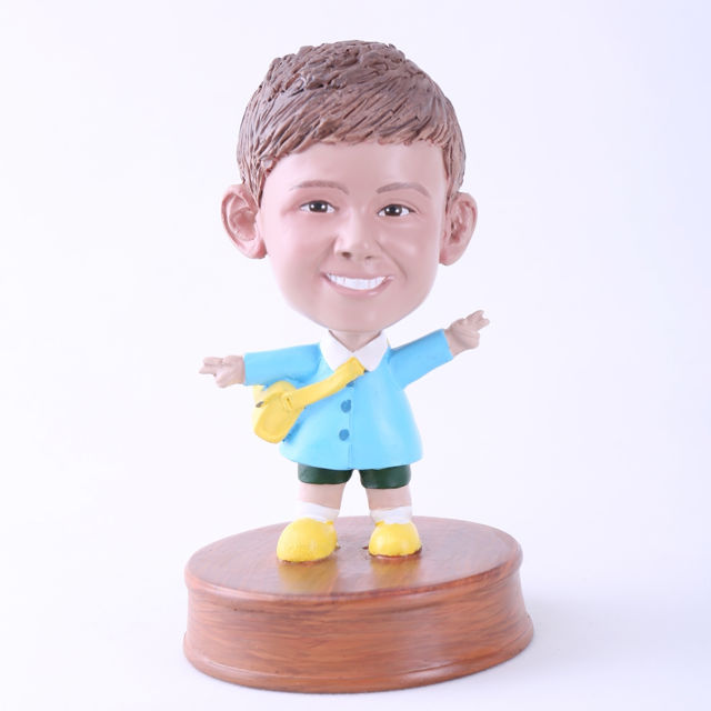 Picture of Custom Bobblehead Doll: Happy Little Boy