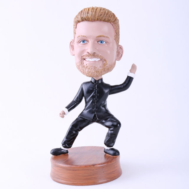Picture of Custom Bobblehead Doll: Kungfu Fighting Posture Man