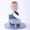 Picture of Custom Bobblehead Doll: Man Playing Piano
