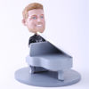 Picture of Custom Bobblehead Doll: Man Playing Piano