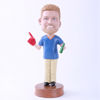 Picture of Custom Bobblehead Doll: Man to Drink