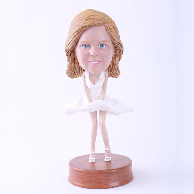 Picture of Custom Bobblehead Doll: Marilyn Monroe Posture